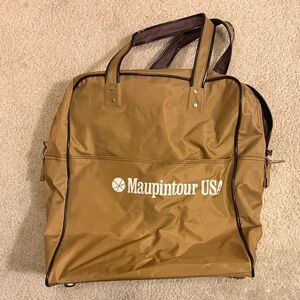 Vintage Maupintour carry on travel bag